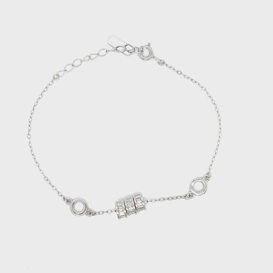 Pulsera Anelli Plata